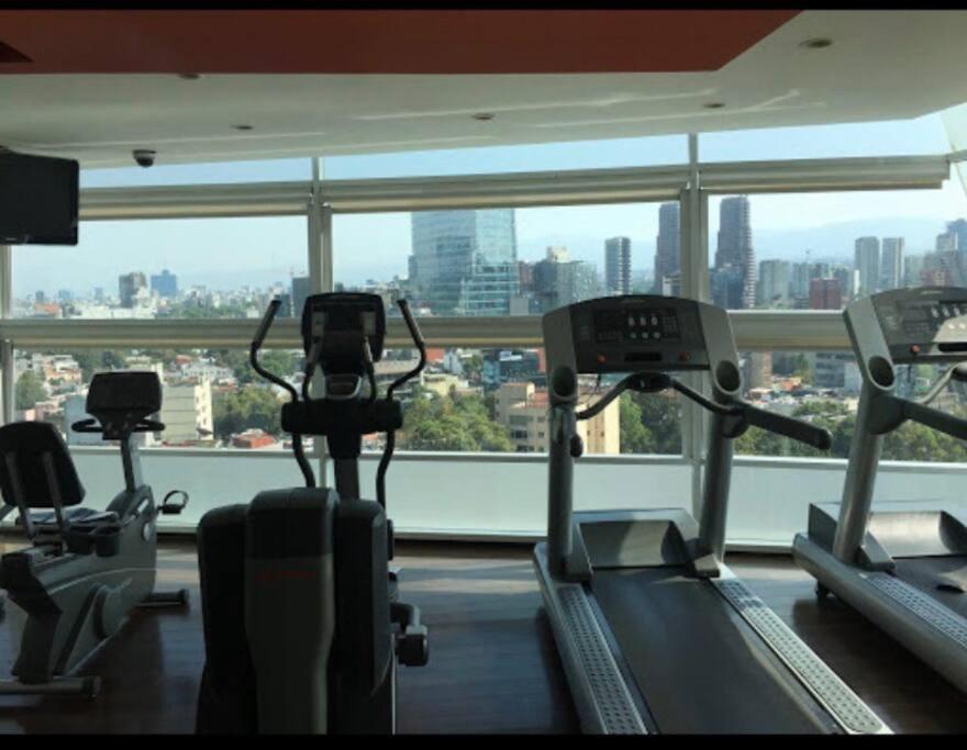 Apartment Polanco Pool Amazing View Gym Parking Mexico City